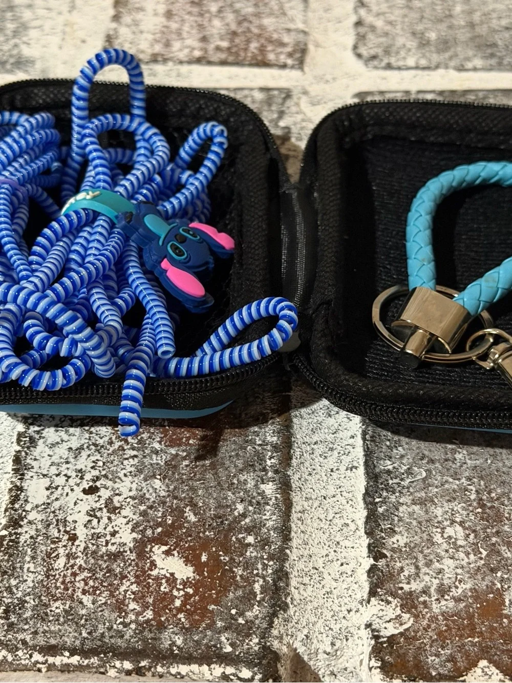 Disney Stitch Phone Accessory Kit | Cute Phone Extras & Charger Cord Protector